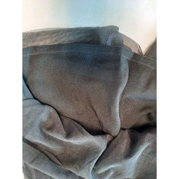 United Colors of Benetton womens grey midi scoop neck fit and flare dress size S - Picture 10 of 12